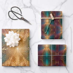 "Under the Stars: A Celebration of Love" Wrapping Paper Sheet
