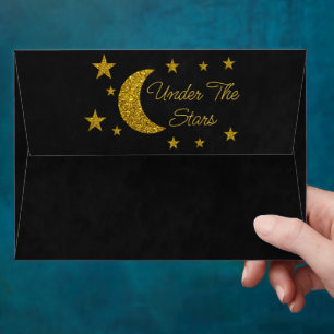 Under The Stars Birthday Envelope