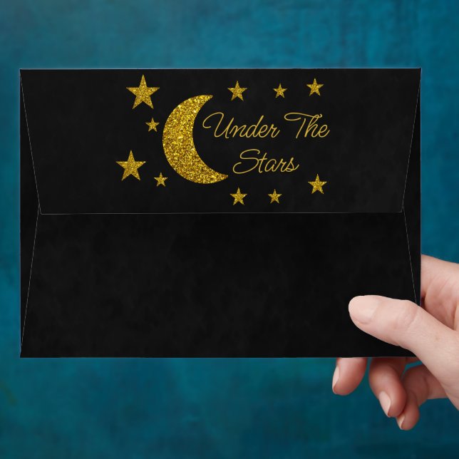 Under The Stars Birthday Envelope (Hand)