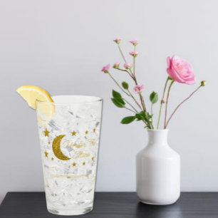 Under The Stars Birthday Glass