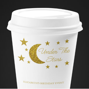 Under The Stars Birthday Paper Cups