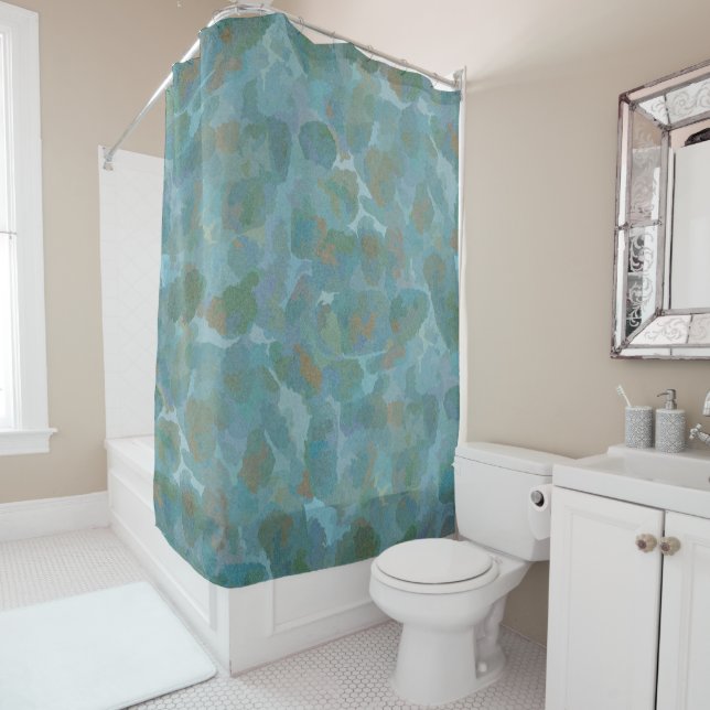 Under the Surface Shower Curtain (In Situ)