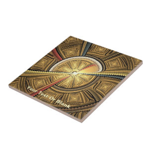 Under The Temple Dome Ceramic Tile