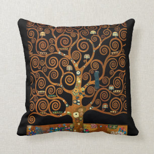 Under the Tree of Life, Gustav Klimt, Cushion