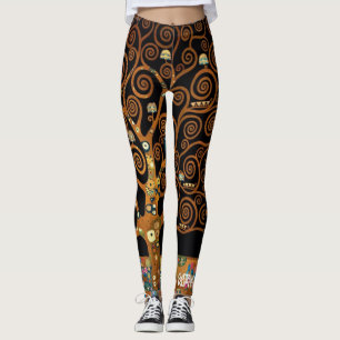 Under the Tree of Life, Gustav Klimt, Leggings