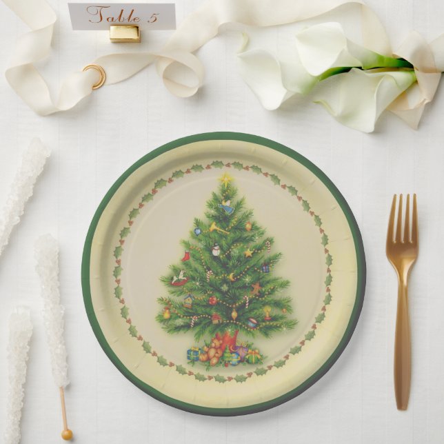 Under the Tree  Paper Plate (Wedding)