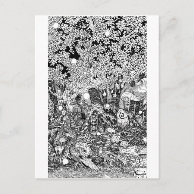 Under the Tree Postcard (Front)