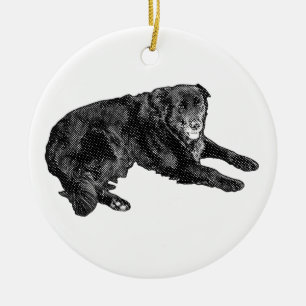 Under the Tree, Watchful Soul Ceramic Ornament