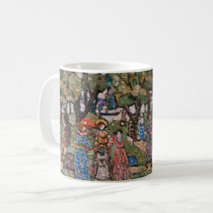 Under the Trees by Maurice Prendergast, Fine Art Coffee Mug