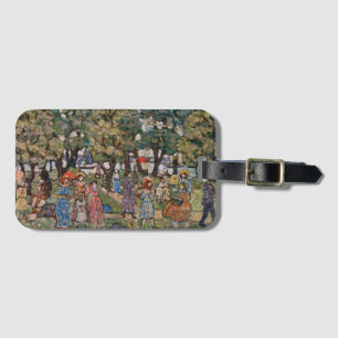 Under the Trees by Maurice Prendergast, Fine Art Luggage Tag
