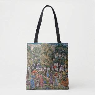 Under the Trees by Maurice Prendergast, Fine Art Tote Bag