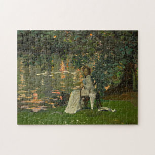 Under The Trees, Ranelagh   Sir John Lavery Jigsaw Puzzle
