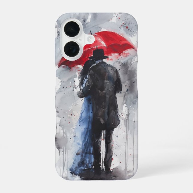 Under the Umbrella iPhone 16 Case (Back)