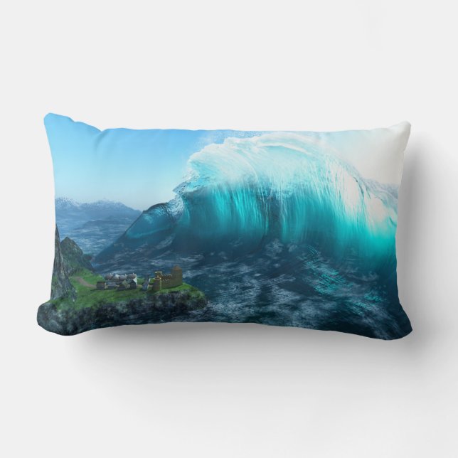 Under the Wave Pillow (Front)