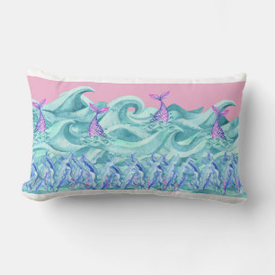 Under the Waves - Mermaid - Throw Pillow Decor