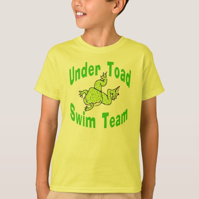 Under Toad Swim Team T-Shirt (Front)
