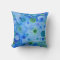 'Under Water'  blue and green pillow