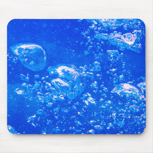 Under Water Bubbles Mouse Pad (Front)
