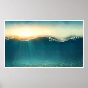 Under Water Fantasy Large Art Poster