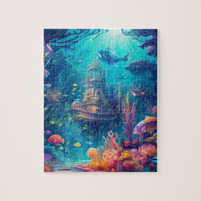 Under Water Fantasy Puzzle (Vertical)