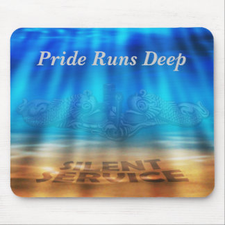 Under Water Mouse Pad Silver