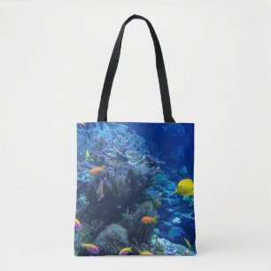 Under Water Ocean World And Summer Story Tote Bag