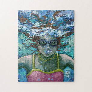 Under Water Swim Jigsaw Puzzle
