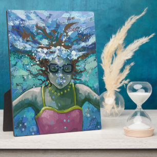 Under Water Swim Plaque