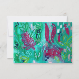 Under Water thank you / note card