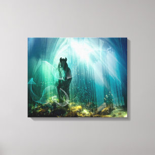 Under Water - Wrapped Canvas