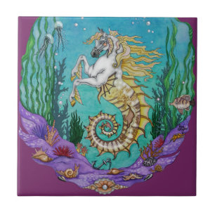 Under WaterHorse Ceramic Tile