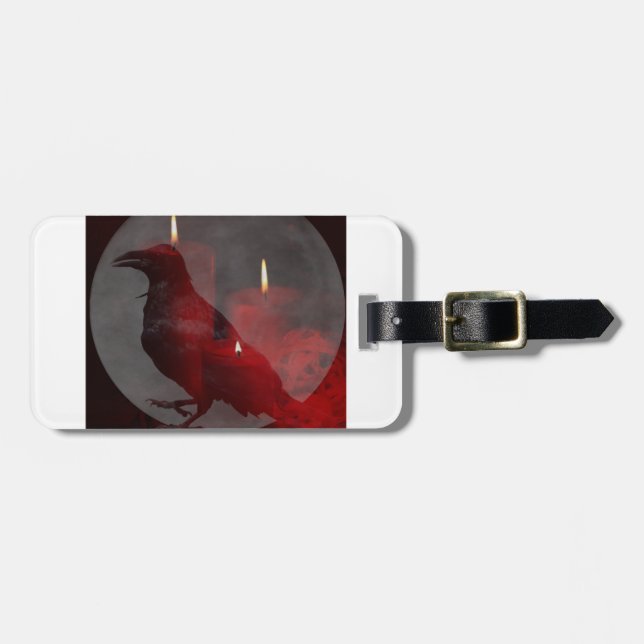 Under Your Spell in Red Luggage Tag (Front Horizontal)