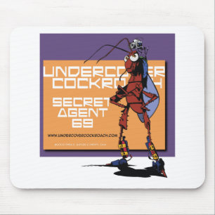 Undercover Cockroach Mouse Pad