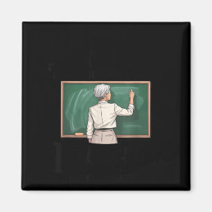 Underestimate Woman Who Teaches in Her Seventies Magnet