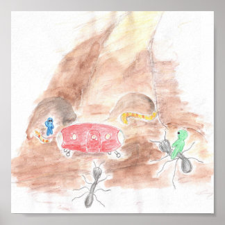 Underground Adventure Poster