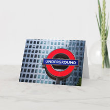 Underground Blank Greeting