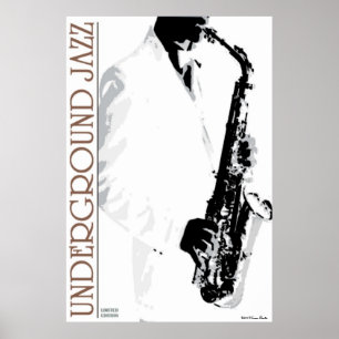 Underground Jazz Poster