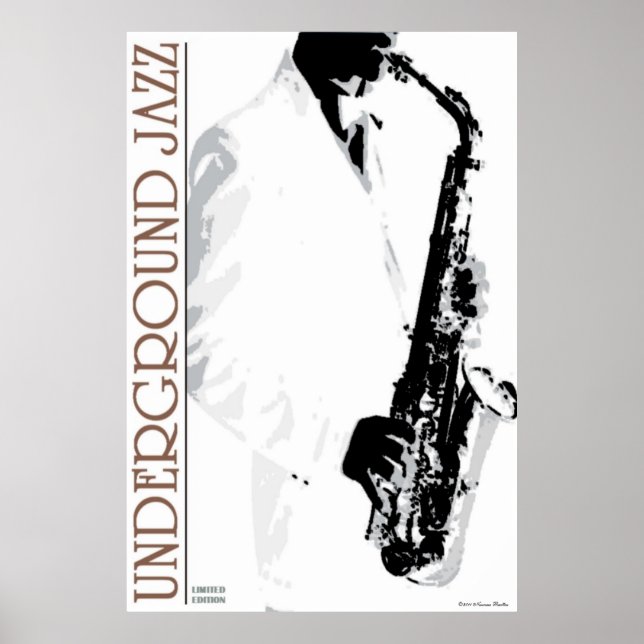 Underground Jazz Poster (Front)