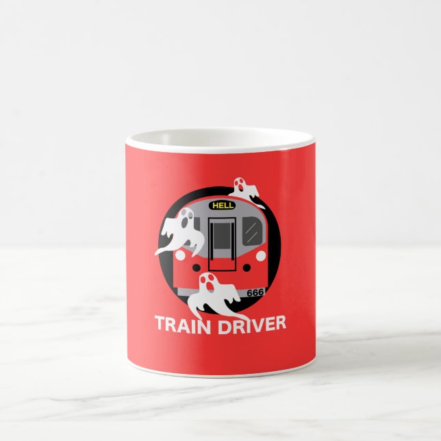 Underground Metro London Train Drivers Coffee Mug (Center)