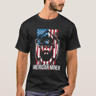 Underground Mining Shirt Gift For American Coal Mi