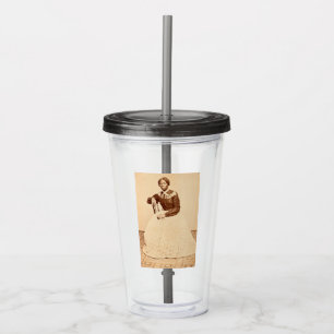 Underground Railroad Abolitionist Harriet Tubman  Acrylic Tumbler