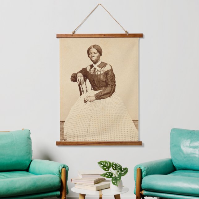 Underground Railroad Abolitionist Harriet Tubman  Hanging Tapestry (Living Room)