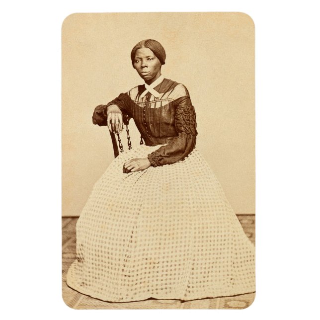 Underground Railroad Abolitionist Harriet Tubman  Magnet (Vertical)