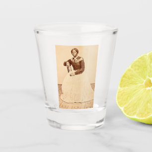 Underground Railroad Abolitionist Harriet Tubman  Shot Glass