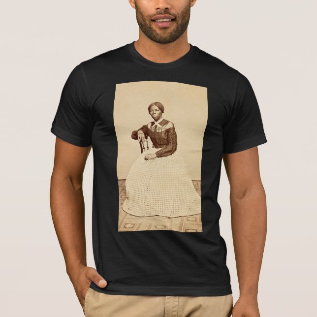 Underground Railroad Abolitionist Harriet Tubman  T-Shirt (Front)