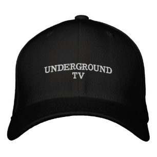 UNDERGROUND TV EMBROIDERED HAT