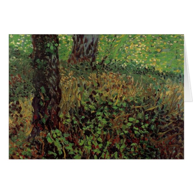 Undergrowth by Vincent van Gogh (Front Horizontal)