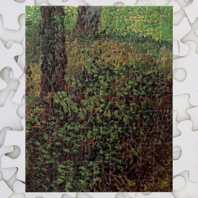 Undergrowth by Vincent van Gogh Jigsaw Puzzle (Creator Uploaded)