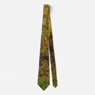 Undergrowth by Vincent van Gogh Tie