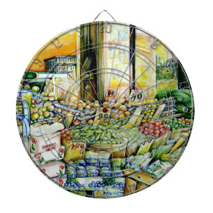 Undermining Artistic Gentrification Dartboard